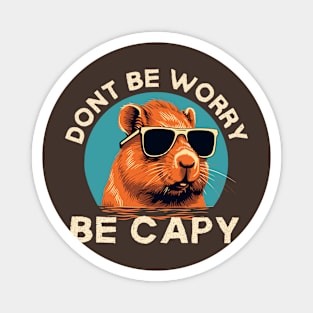 Funny Capybara Magnet